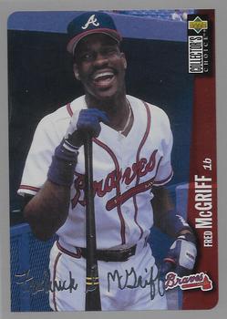 1996 Collector's Choice - Silver Signature #45 Fred McGriff Front
