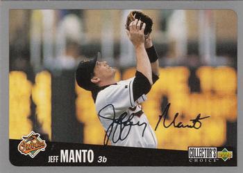 1996 Collector's Choice - Silver Signature #58 Jeff Manto Front