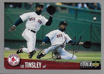 1996 Collector's Choice - Silver Signature #67 Lee Tinsley Front