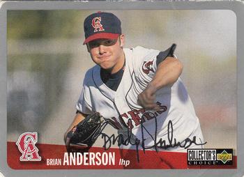 1996 Collector's Choice - Silver Signature #76 Brian Anderson Front