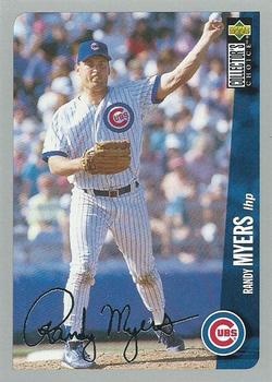 1996 Collector's Choice - Silver Signature #85 Randy Myers Front