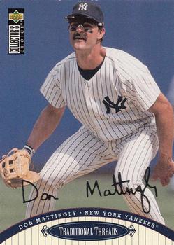 1996 Collector's Choice - Silver Signature #100 Don Mattingly Front