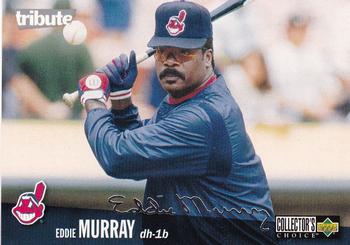 1996 Collector's Choice - Silver Signature #124 Eddie Murray Front
