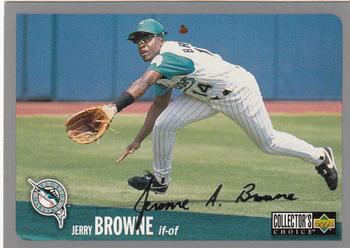 1996 Collector's Choice - Silver Signature #149 Jerry Browne Front