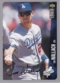 1996 Collector's Choice - Silver Signature #187 Tim Wallach Front