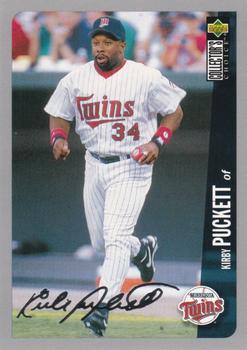 1996 Collector's Choice - Silver Signature #200 Kirby Puckett Front
