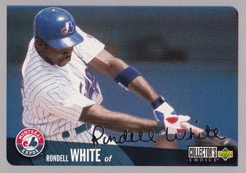 1996 Collector's Choice - Silver Signature #215 Rondell White Front