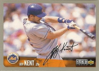 1996 Collector's Choice - Silver Signature #225 Jeff Kent Front