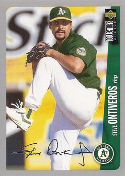 1996 Collector's Choice - Silver Signature #244 Steve Ontiveros Front