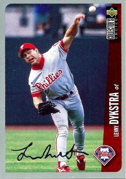 1996 Collector's Choice - Silver Signature #251 Lenny Dykstra Front