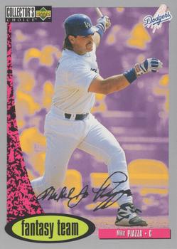 1996 Collector's Choice - Silver Signature #272 Mike Piazza Front