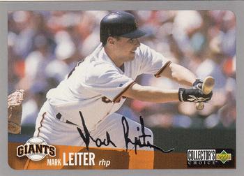 1996 Collector's Choice - Silver Signature #301 Mark Leiter Front