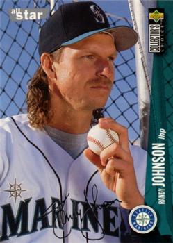 1996 Collector's Choice - Silver Signature #315 Randy Johnson Front