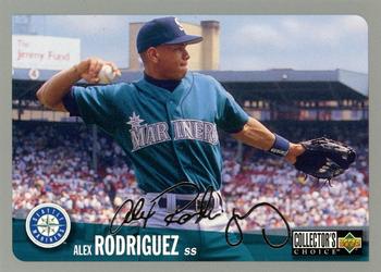 1996 Collector's Choice - Silver Signature #316 Alex Rodriguez Front