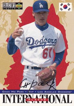 1996 Collector's Choice - Silver Signature #340 Chan Ho Park Front