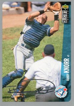 1996 Collector's Choice - Silver Signature #357 Randy Knorr Front