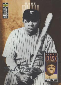 1996 Collector's Choice - Silver Signature #500 Babe Ruth Front