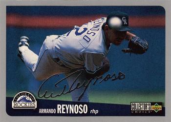 1996 Collector's Choice - Silver Signature #536 Armando Reynoso Front