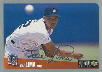 1996 Collector's Choice - Silver Signature #547 Jose Lima Front