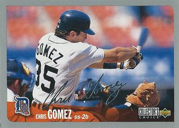 1996 Collector's Choice - Silver Signature #549 Chris Gomez Front