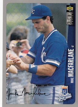 1996 Collector's Choice - Silver Signature #575 Mike Macfarlane Front