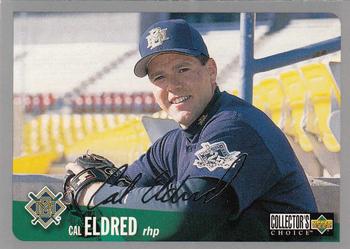 1996 Collector's Choice - Silver Signature #592 Cal Eldred Front