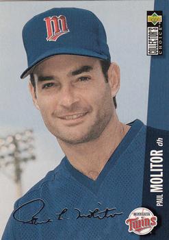 1996 Collector's Choice - Silver Signature #600 Paul Molitor Front
