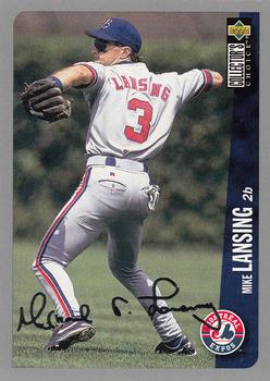1996 Collector's Choice - Silver Signature #615 Mike Lansing Front