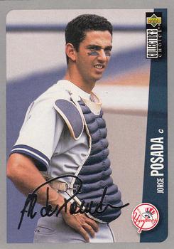 1996 Collector's Choice - Silver Signature #636 Jorge Posada Front