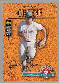 1996 Collector's Choice - Silver Signature #664 Todd Greene Front