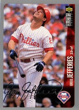 1996 Collector's Choice - Silver Signature #670 Gregg Jefferies Front