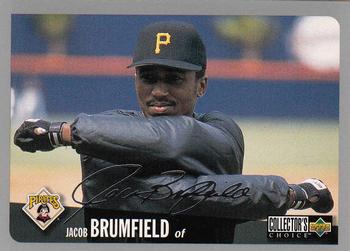1996 Collector's Choice - Silver Signature #683 Jacob Brumfield Front