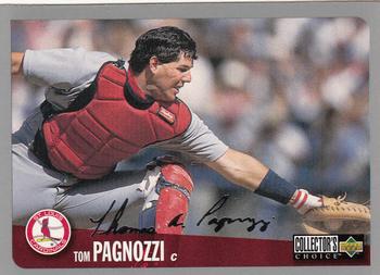 1996 Collector's Choice - Silver Signature #686 Tom Pagnozzi Front