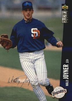 1996 Collector's Choice - Silver Signature #700 Wally Joyner Front