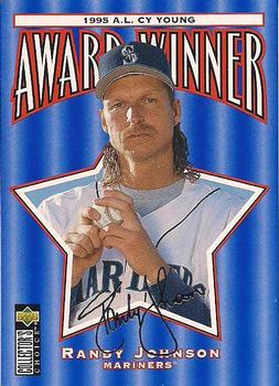 1996 Collector's Choice - Silver Signature #708 Randy Johnson Front