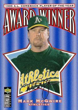 1996 Collector's Choice - Silver Signature #710 Mark McGwire Front