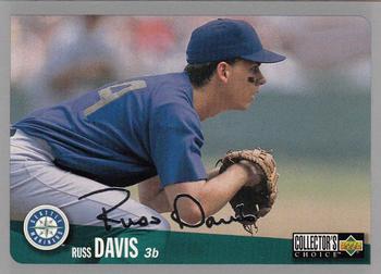 1996 Collector's Choice - Silver Signature #723 Russ Davis Front
