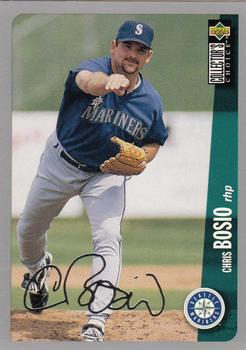 1996 Collector's Choice - Silver Signature #731 Chris Bosio Front