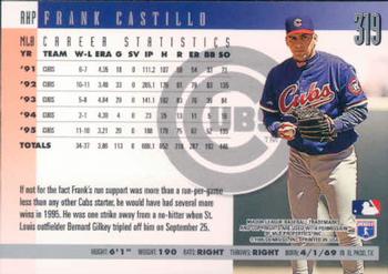 1996 Donruss #319 Frank Castillo Back