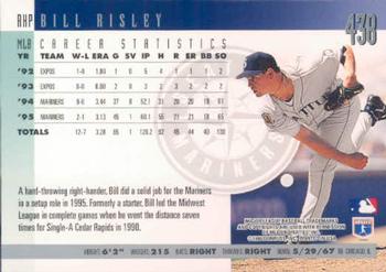 1996 Donruss #438 Bill Risley Back