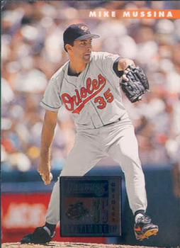 1996 Donruss #518 Mike Mussina Front