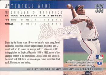 1996 Donruss #533 Terrell Wade Back