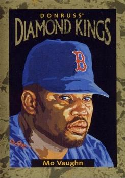 1996 Donruss - Diamond Kings #DK-2 Mo Vaughn Front