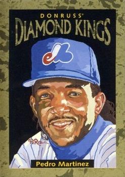 1996 Donruss - Diamond Kings #DK-12 Pedro Martinez Front