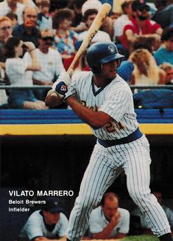 1990 Best #172 Vilato Marrero Front