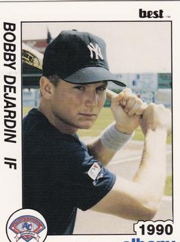 1990 Best Albany-Colonie Yankees #14 Bobby DeJardin  Front