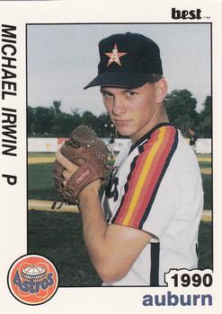 1990 Best Auburn Astros #13 Michael Irwin  Front