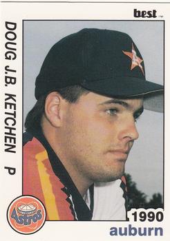 1990 Best Auburn Astros #8 Doug Ketchen  Front