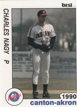 1990 Best Canton-Akron Indians #27 Charles Nagy  Front