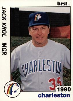 1990 Best Charleston Rainbows #26 Jack Krol Front